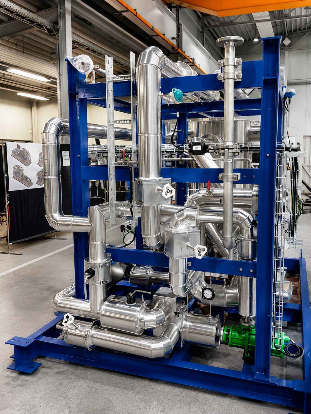 Module insulation and thermal insulation for industrial and power plant modules.