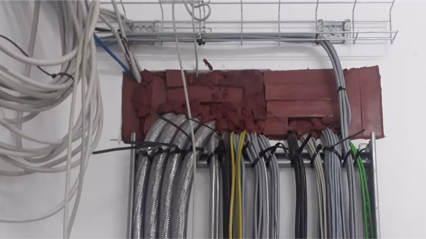Brandschott für Kabel mit Hilti CFS-BL Baustein, IVS Mecklenburg-Vorpommern