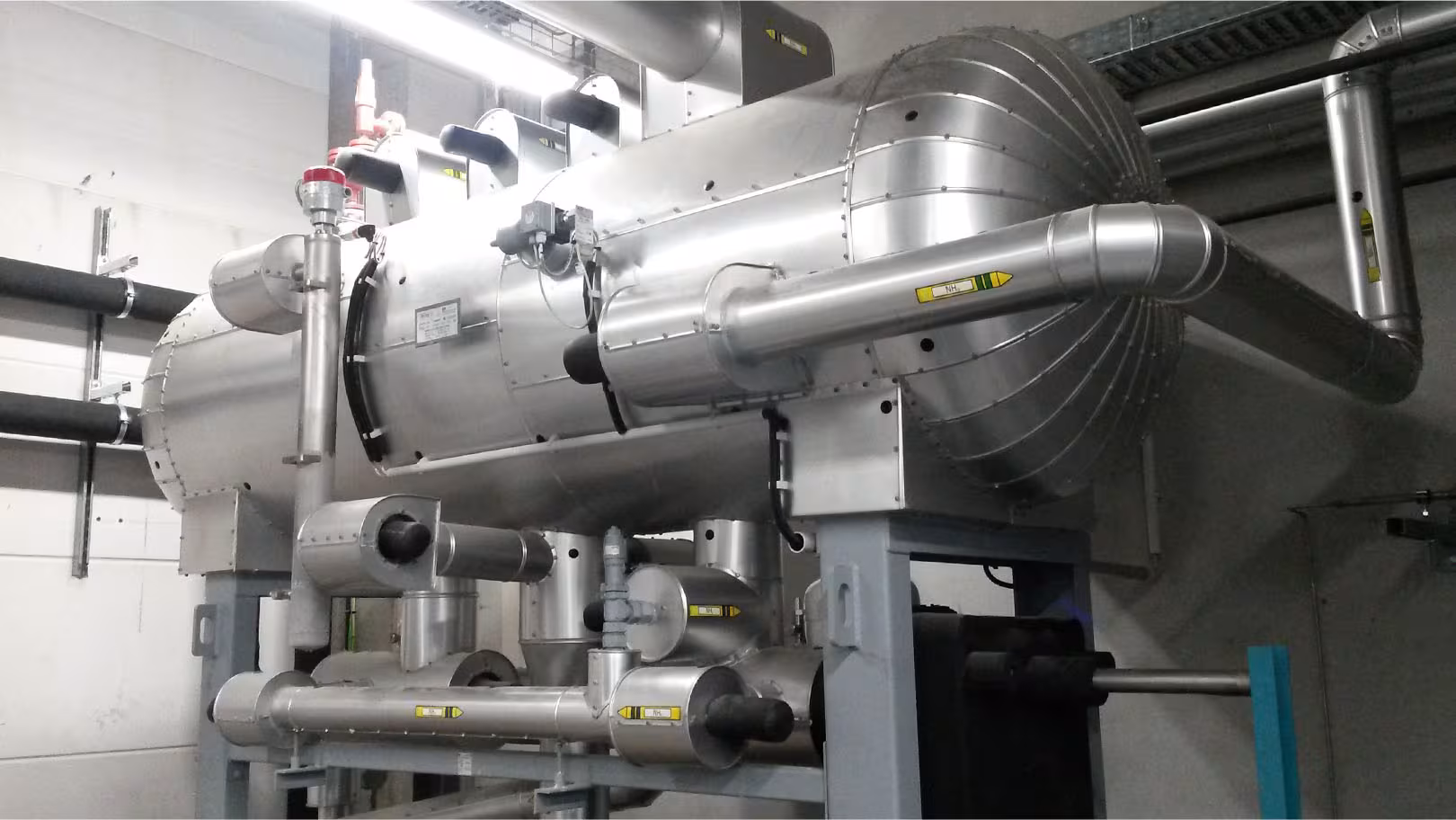 Deep-freeze refrigeration with insulation for the food industry, IVS in Malchin